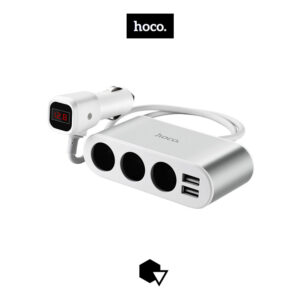Hoco Z13 - ขยายช่องจุดบุหรี่ ชาร์จโทรศัพท์ในรถยนต์