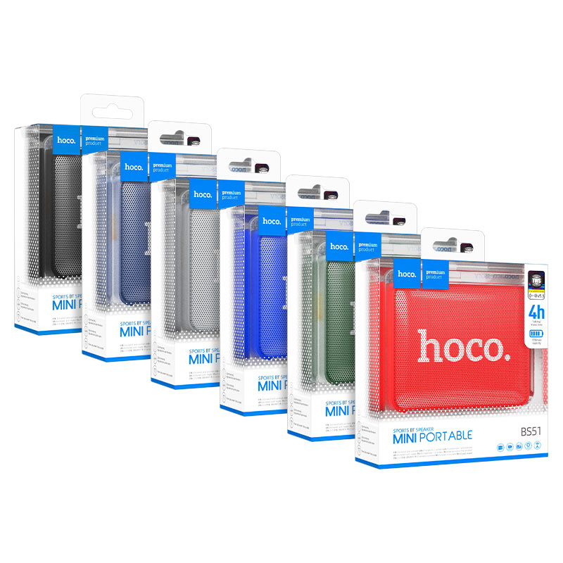Hoco BS51 - ลำโพงบลูทูธ ไร้สาย TWS สำหรับพกพา - Image 9
