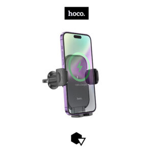 Hoco HW4 - ที่ชาร์จโทรศัพท์ในรถยนต์แบบไร้สาย ติดตั้งกับช่องแอร์